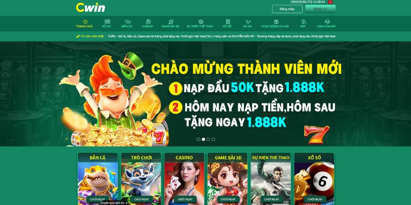 Đăng Ký Cwin - 5 Bước Thiết Lập Thông Tin Truy Cập Dễ Dàng 2 Link trang chủ nhà cái được cung cấp một cách công khai